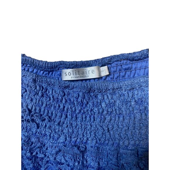 Solitaire Boho Blue Skirt Size S - Picture 4 of 7